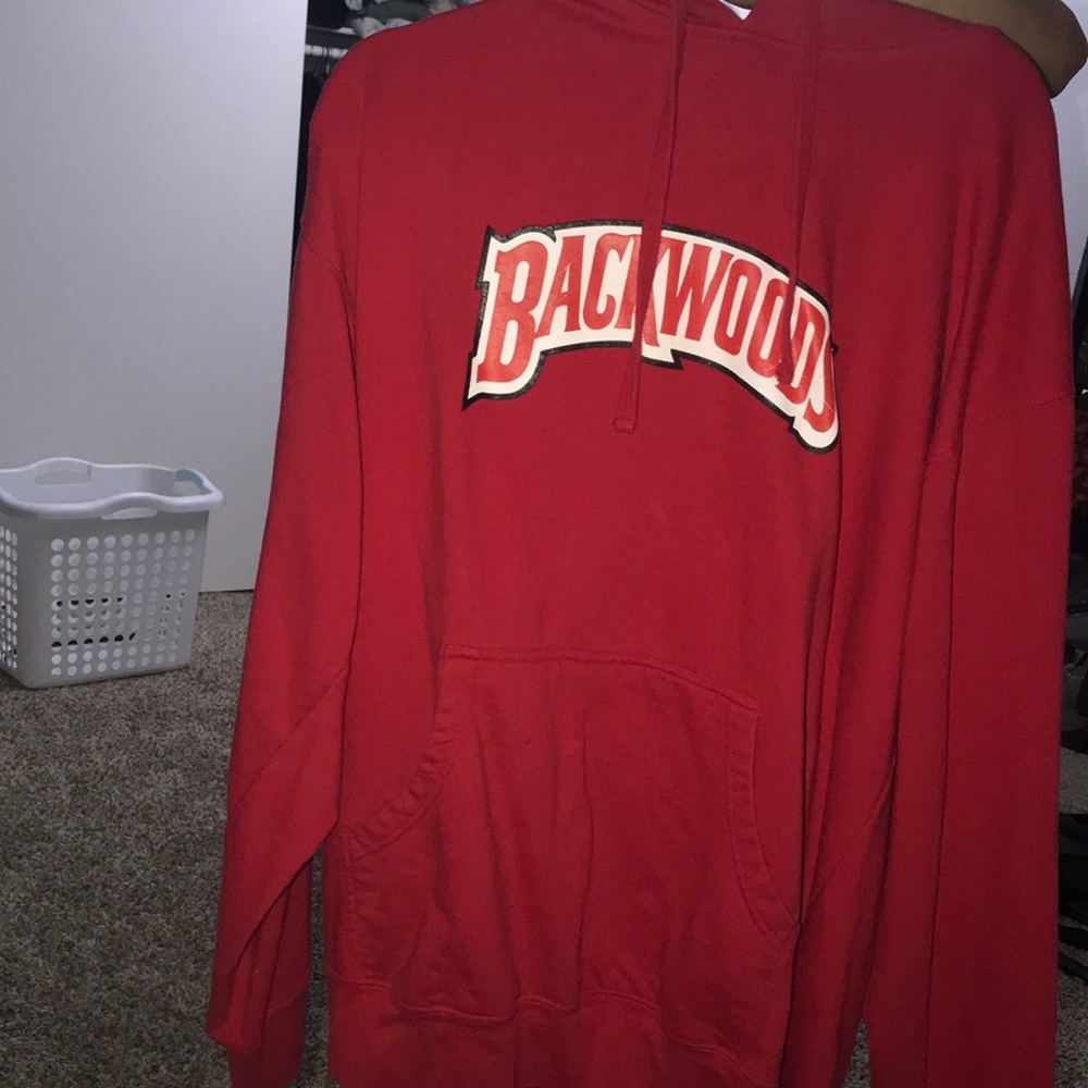 Backwoods red hoodie